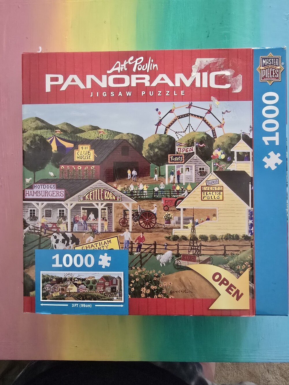 Art Poulin Panoramic 1000-Piece Jigsaw Puzzle